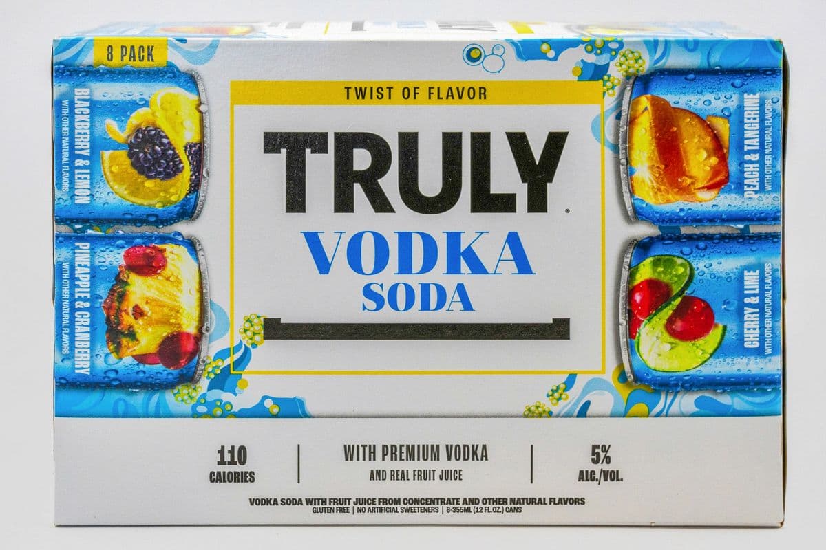 TRULY VODKA SODA VARIETY PACK (1 x 8X355ML)