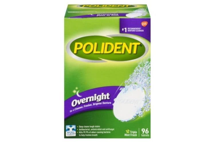 Polident Overnight Tablets (96 pcs)