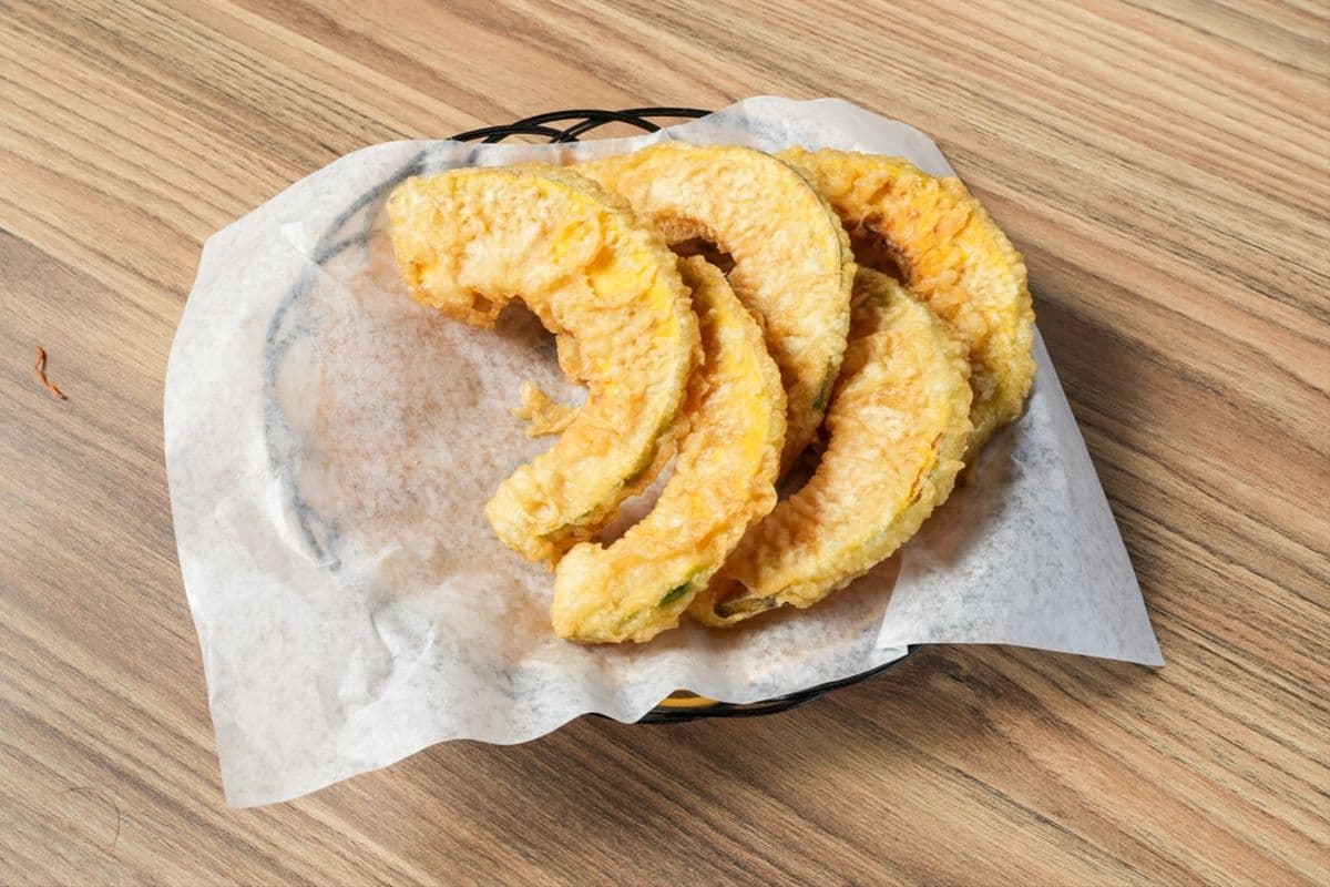 Kabocha Pumpkin Tempura (5 pcs)