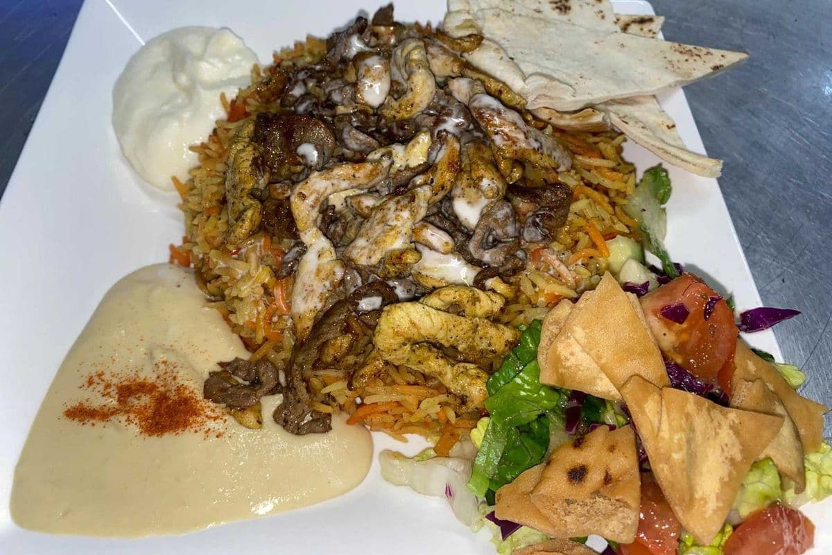 Mixed Shawarma Plate