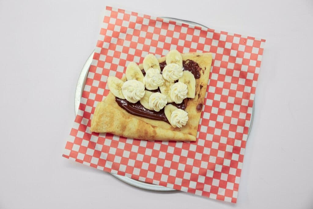 #51 Nutella Banana Whip Crepe
