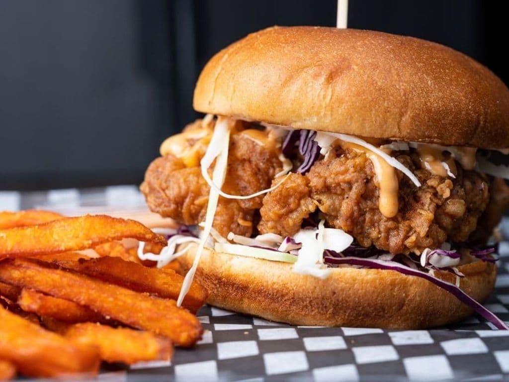 Fab Chic 'n Spicy Burger Meal