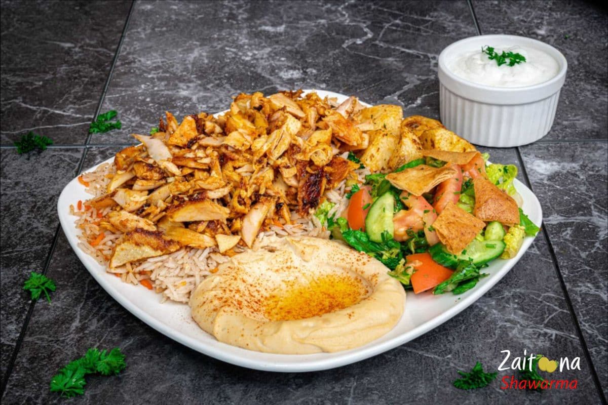 Chicken Shawarma Platter