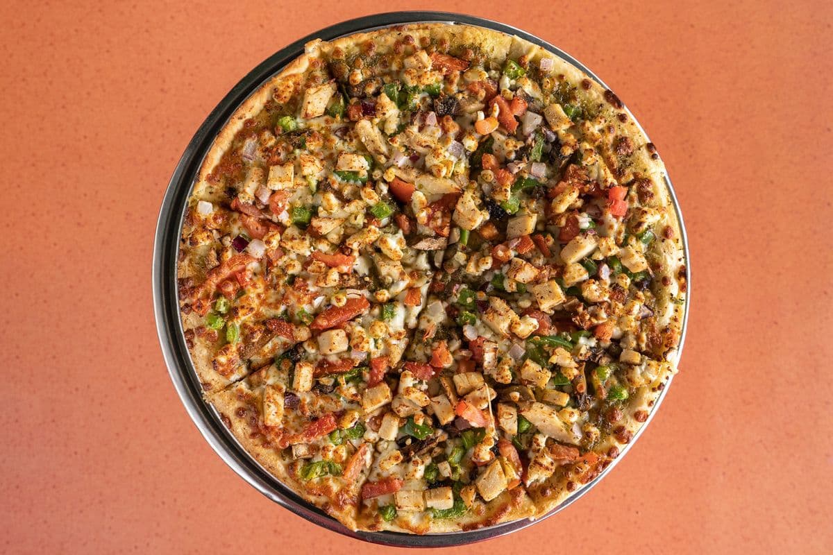12" Medium Dressed To Impesto Pizza