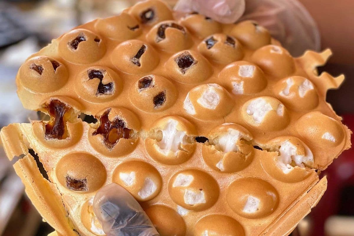 🧇Brown Sugar Boba Waffle 黑糖啵啵雞蛋仔