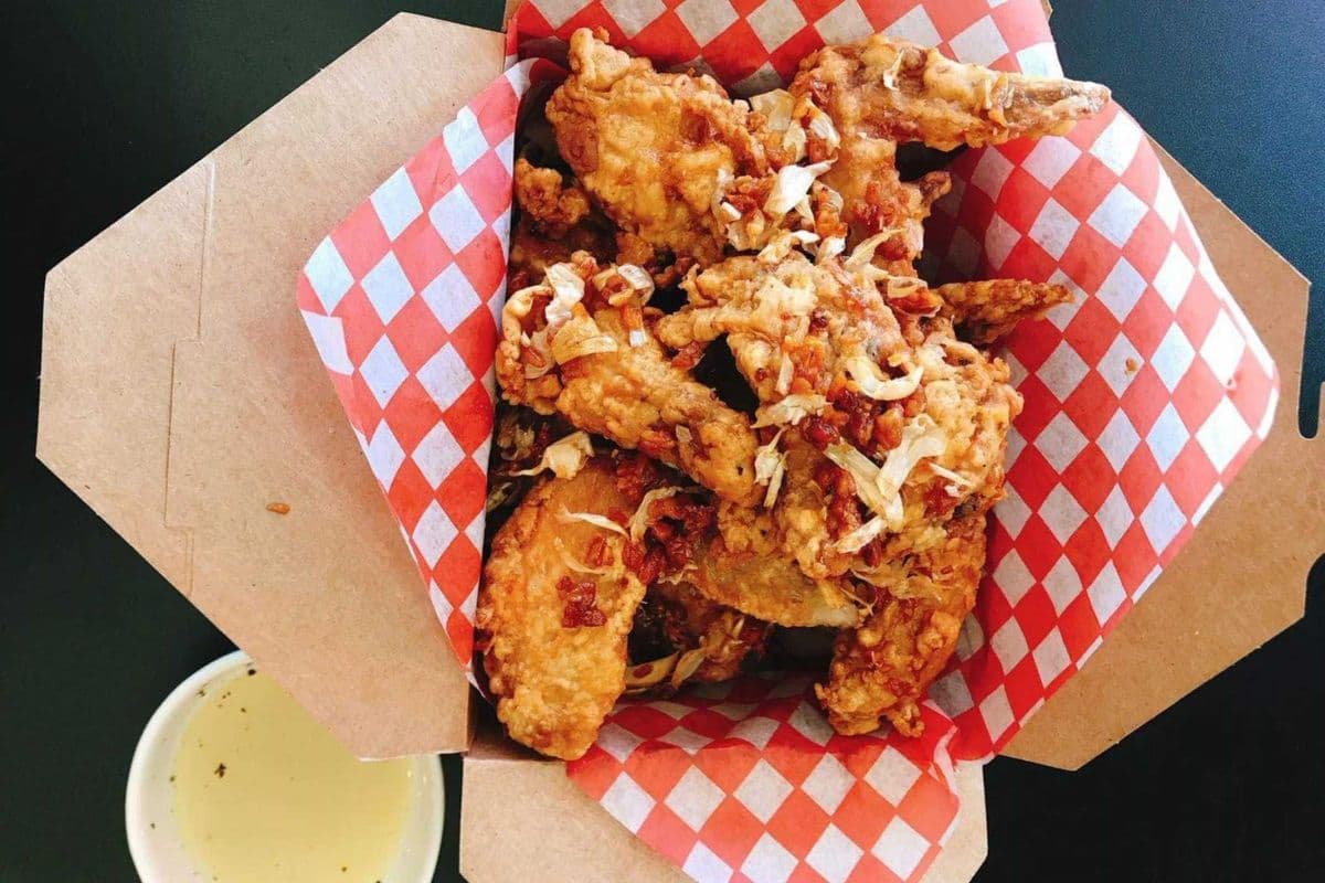 6. Honey Garlic Chicken Wings