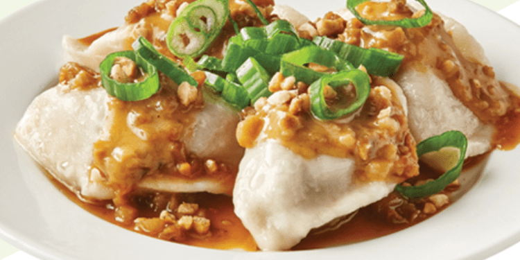 Combo raviolis vapeur/steamed dumplings + boisson/drink bottle