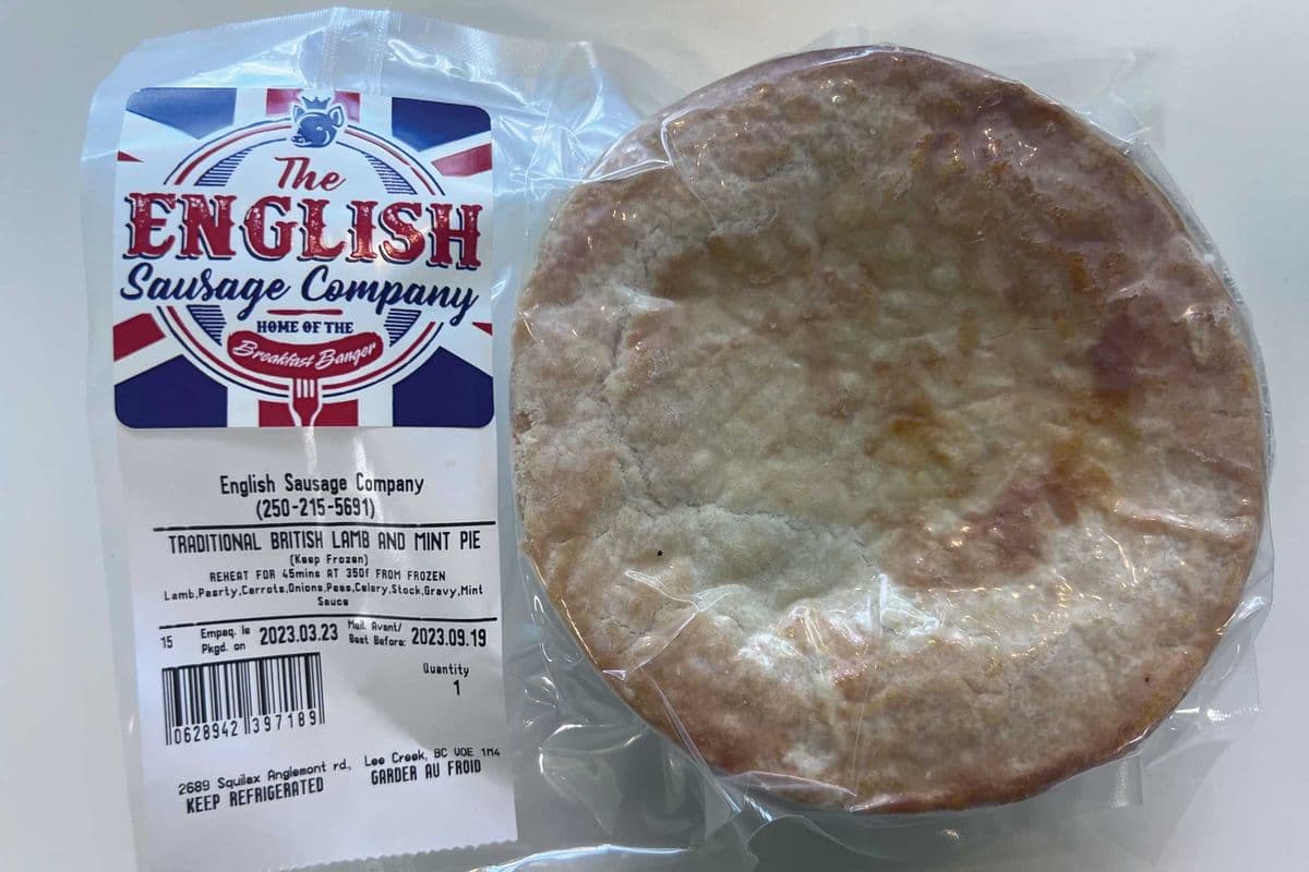 British Lamb and Mint Pie 5" (5")