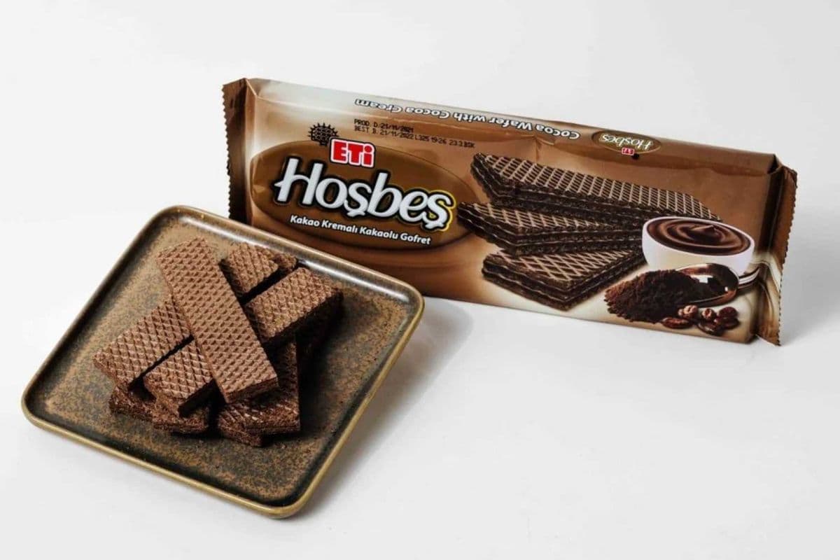 ETI HOSBES Cacao Wafer KAKAOLU GOFRET 142g