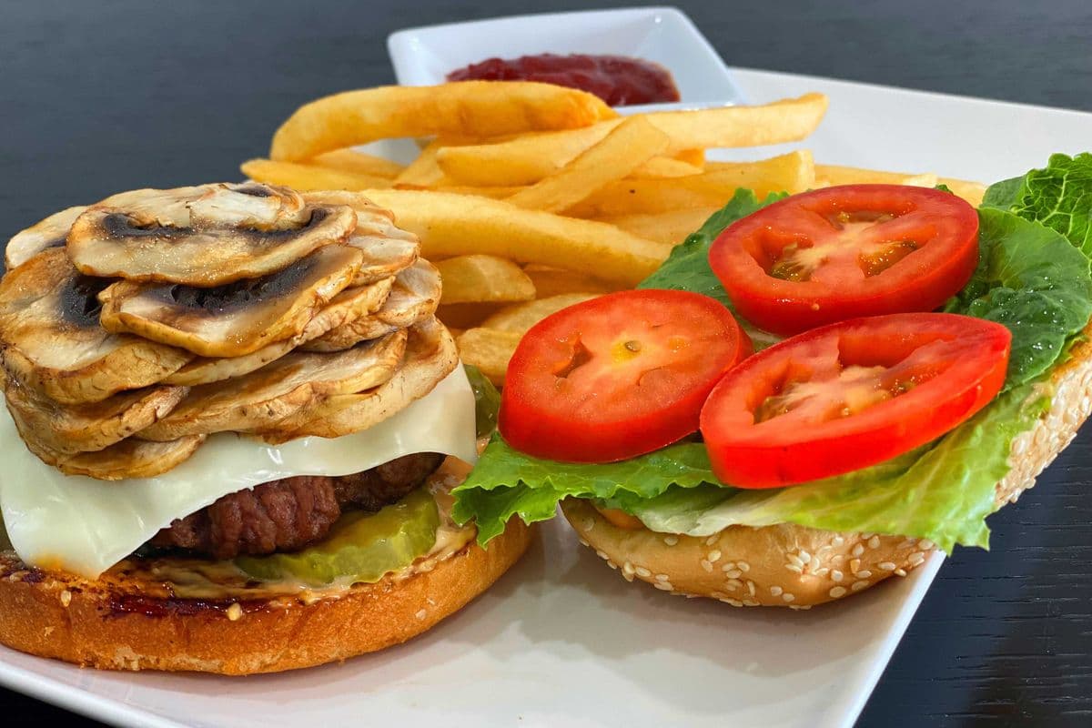 Mighty Mushroom Burger