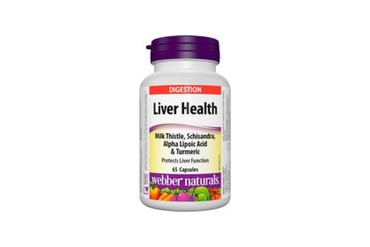 WEBBER LIVER HEALTH WITH MILK THISTLE (65 Cap)