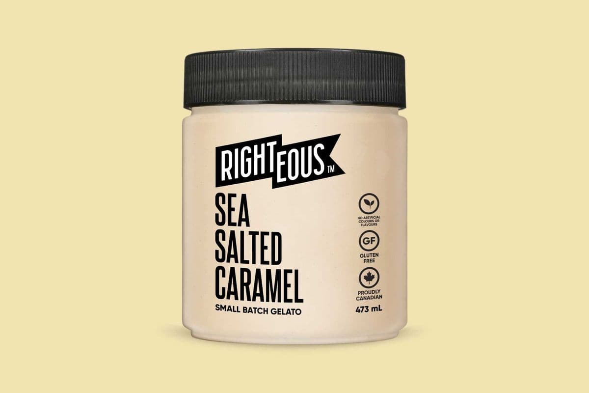 Sea Salted Caramel Gelato (473mL)