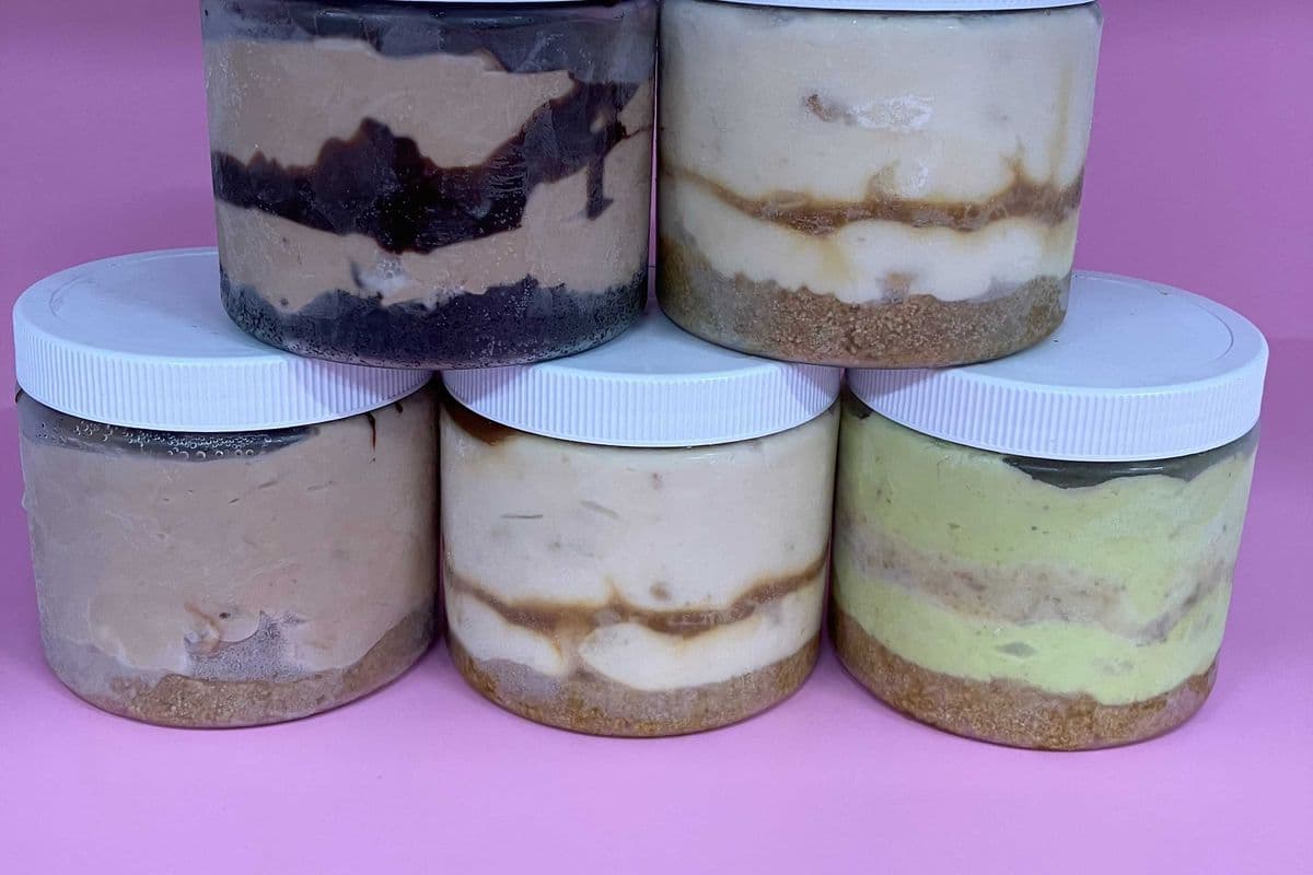 Cheesecake in a Jar: Biscoff