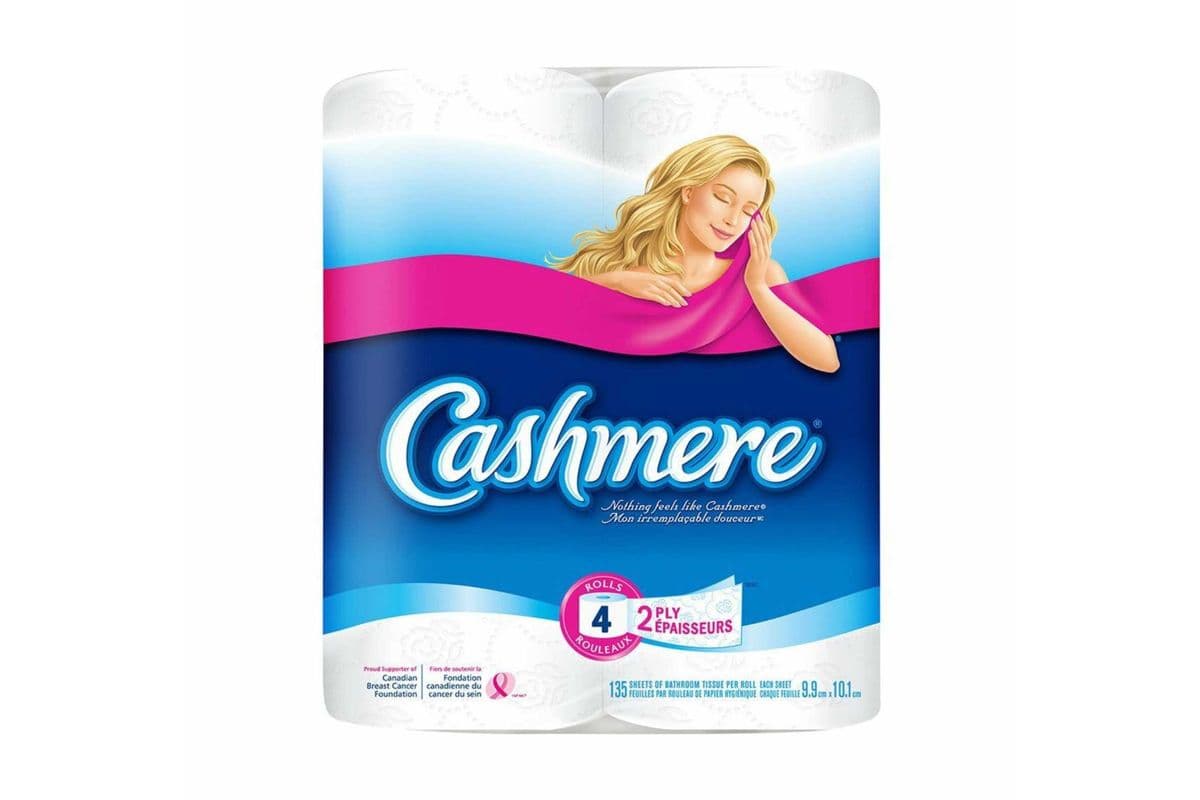 Cashmere Bathroom Tissue/ Papier Hygiénique (4 rolls/ rouleaux)