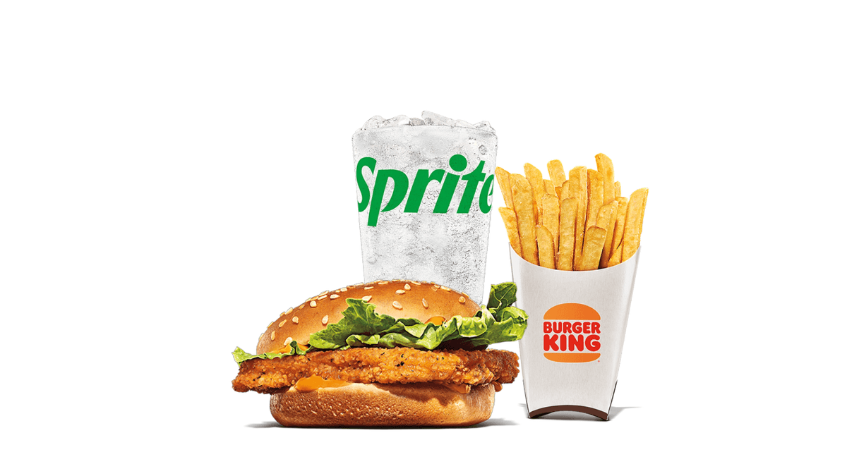 Spicy Chicken Jr. Sandwich Large Combo