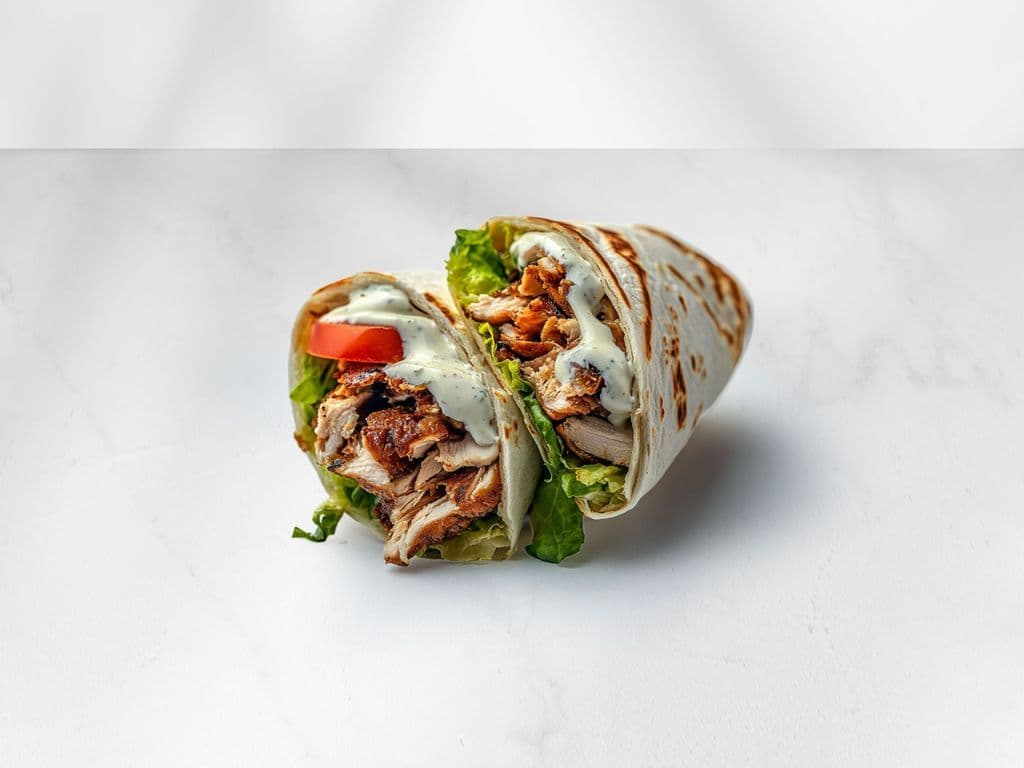 Chicken Shawarma (Doner) Wrap