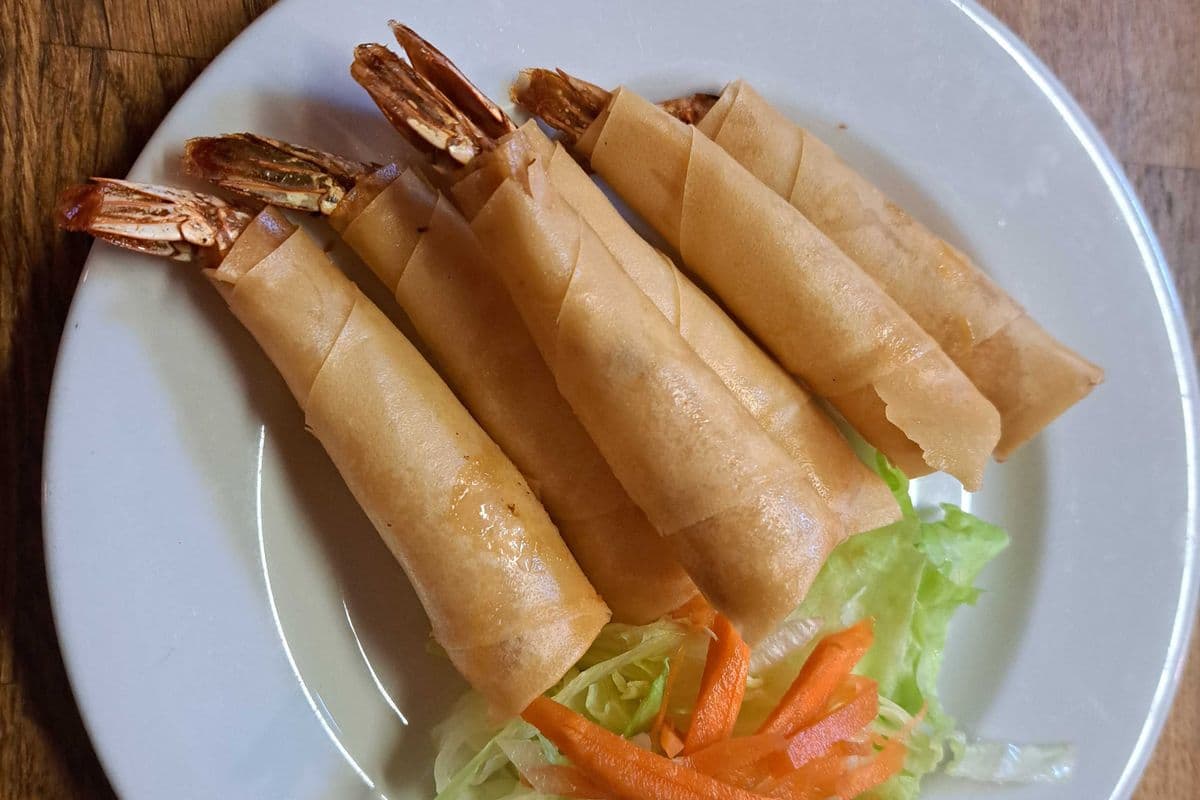 Deep-Fried Shrimp Rolls - Tom Chien Gion (6 pcs)