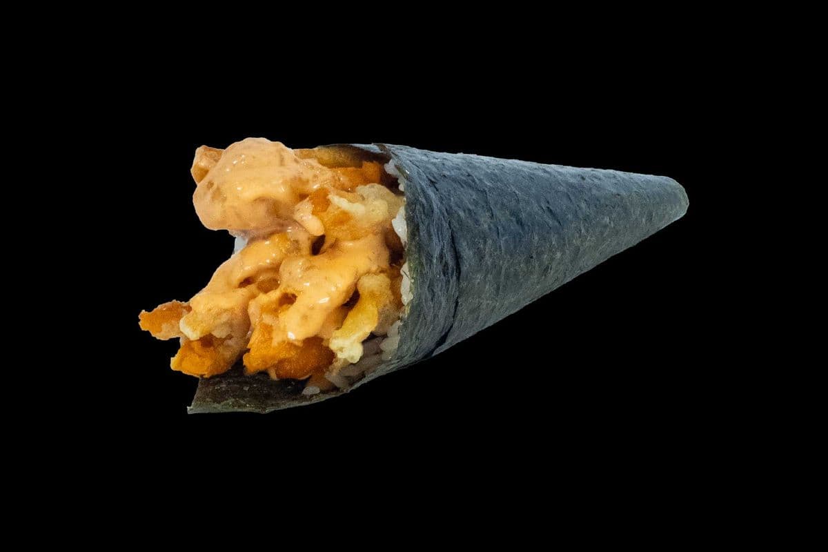 Spicy Yam Tempura Cone