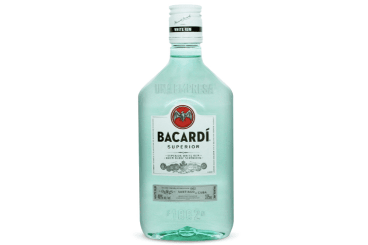 Bacardi superiour White Rum (375 ml Bottle)