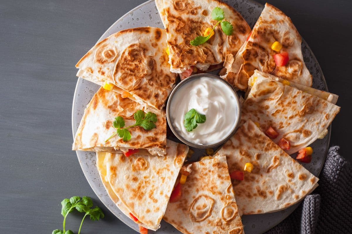 Regular Chicken Quesadilla