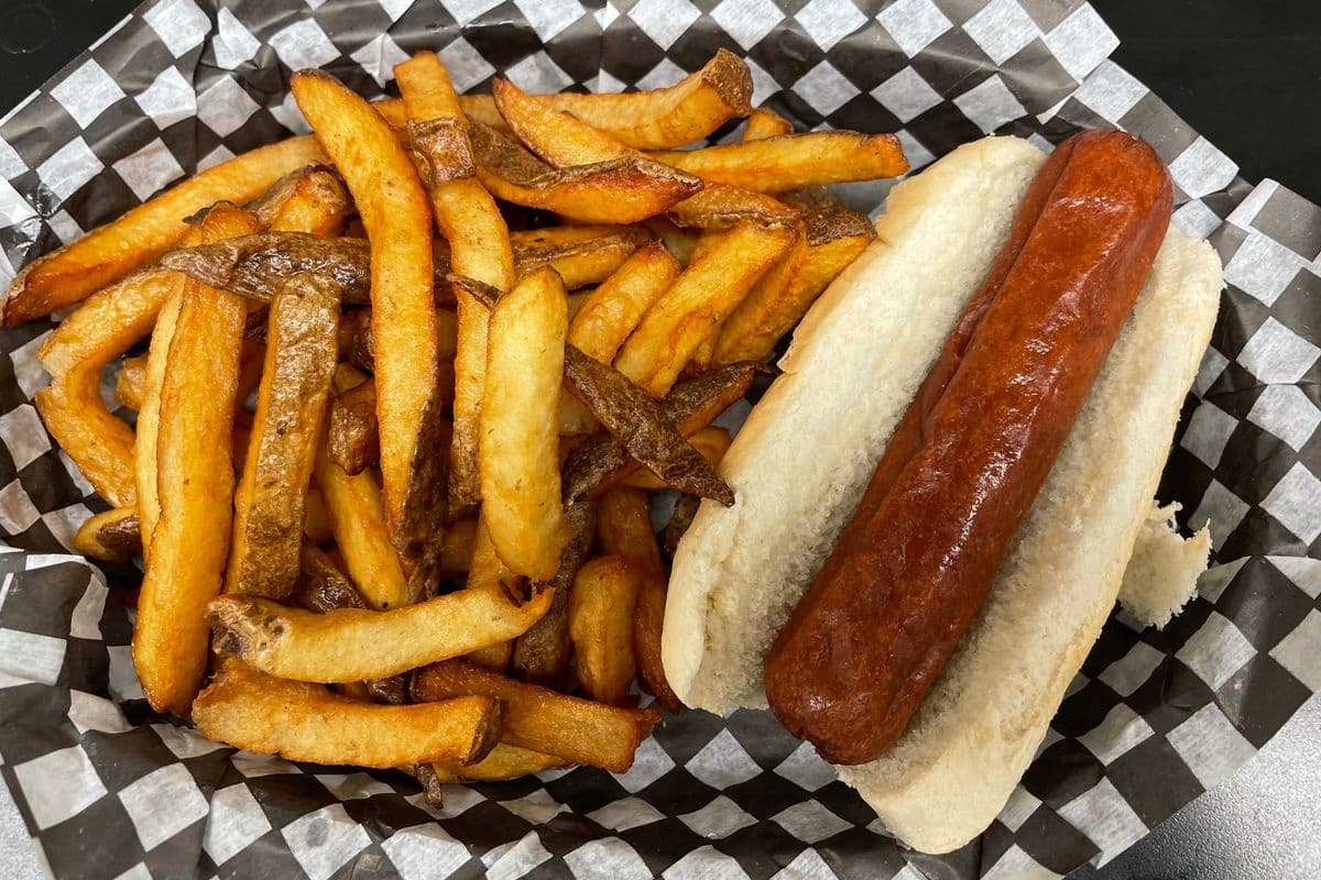Hot Dog Kids Meal