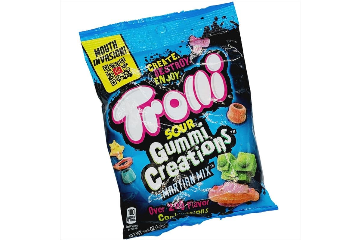 Trolli Sour Gummy Creations Martian Mix (120 g)