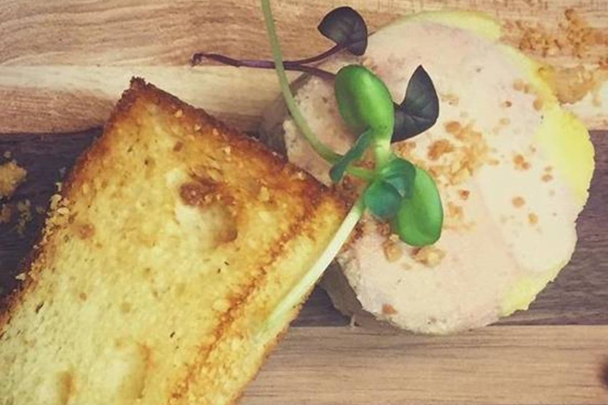 Foie gras au torchon / Duck Foie Gras 'Au Torchon'