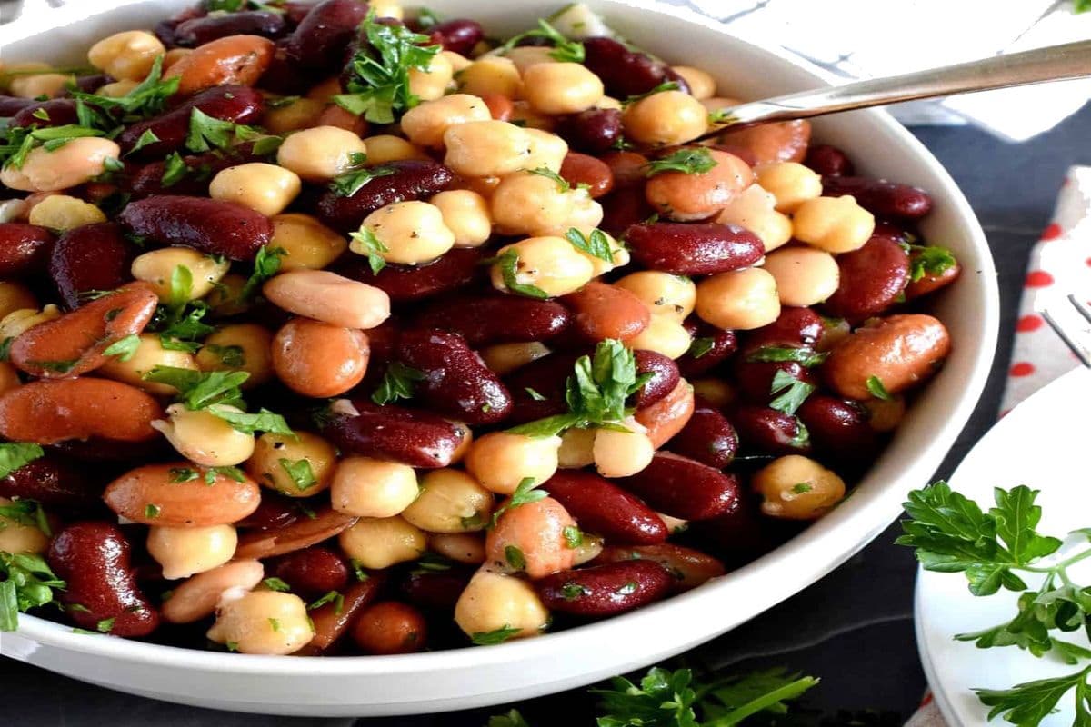 Mediterranean Bean Salad