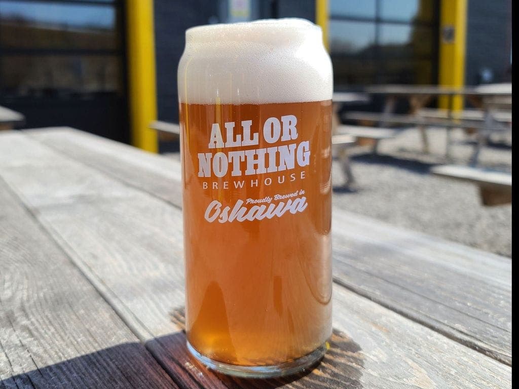 16oz Beer Can Glass