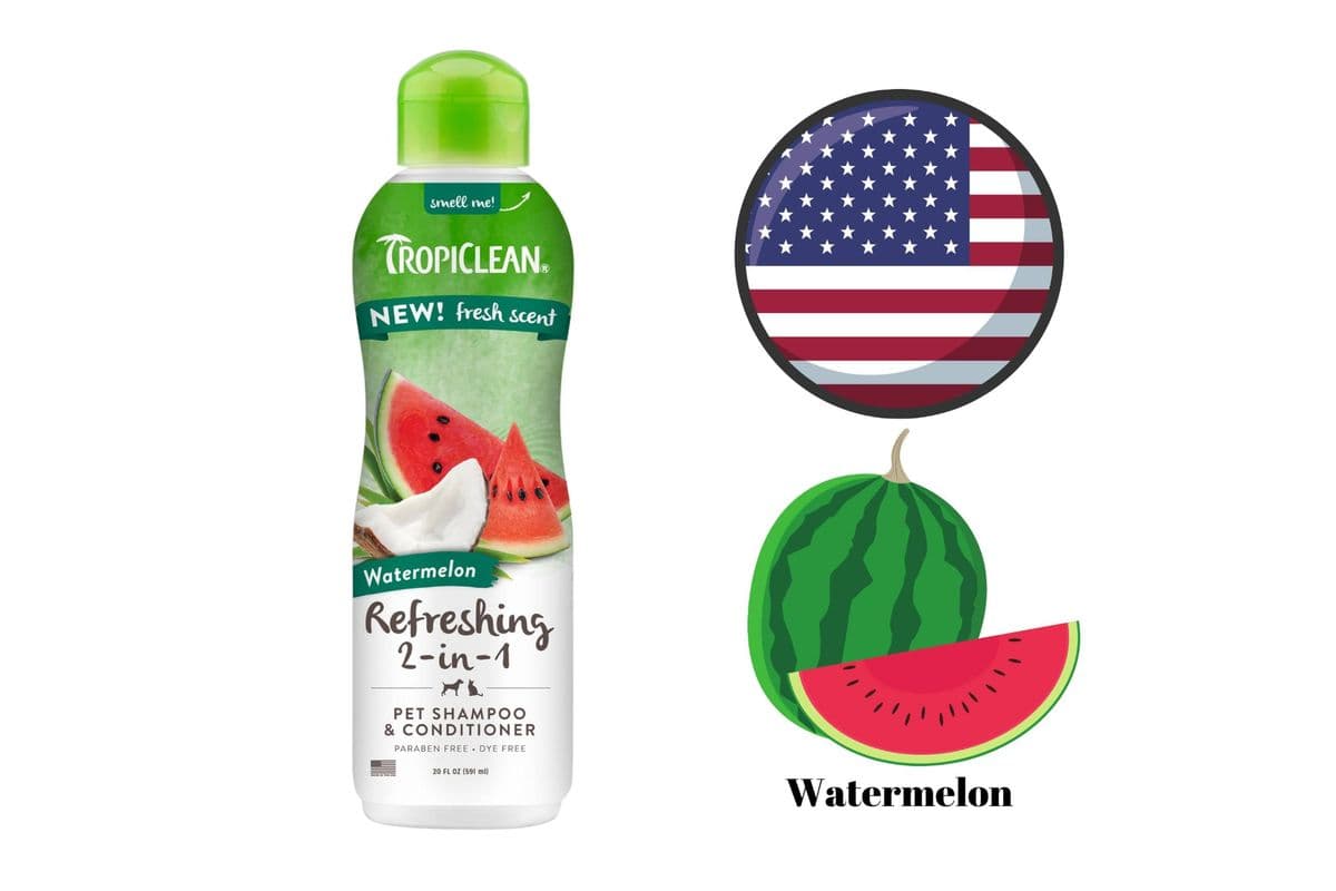 TropiClean Refreshing (2 In) (1 Shampoo) & Conditioner For Dogs (20 oz)