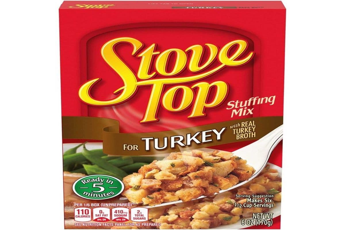 STOVE TOP STUFFING MIX TURKEY (120G) (130 Cal)