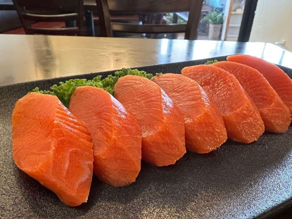 Sockeye Salmon Sashimi