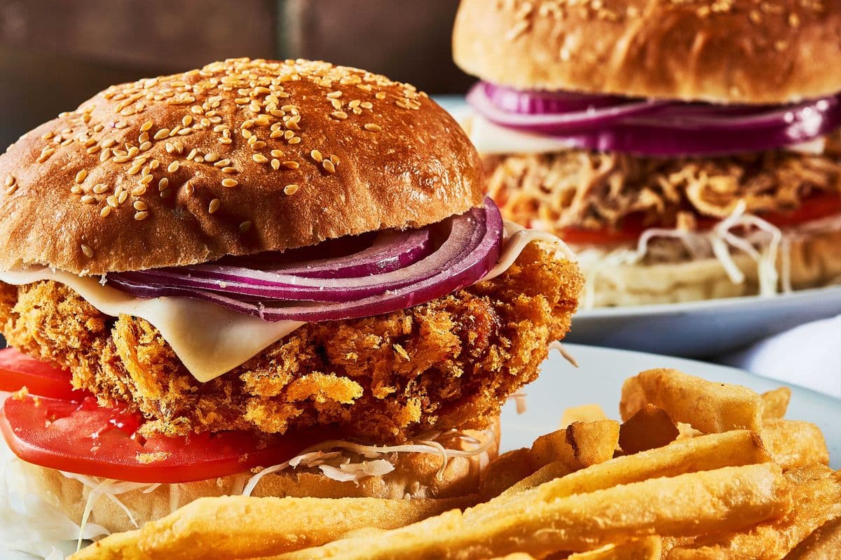 Teriyaki-Mayo Katsu Burger