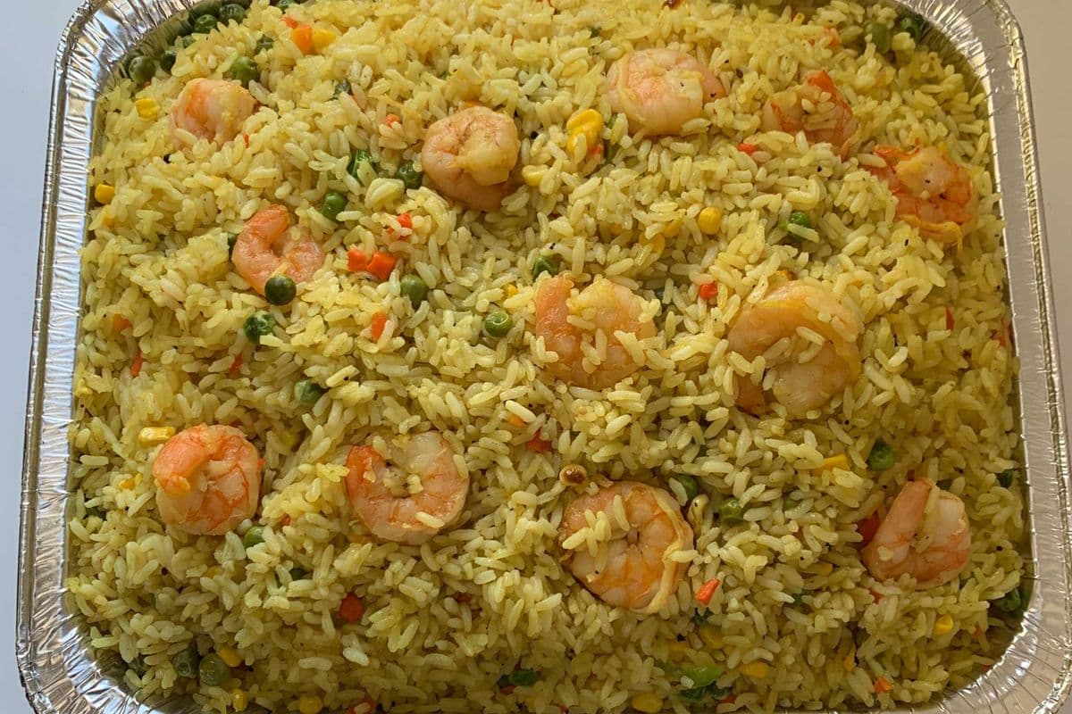Jollof Rice/Fried Rice Small Tray