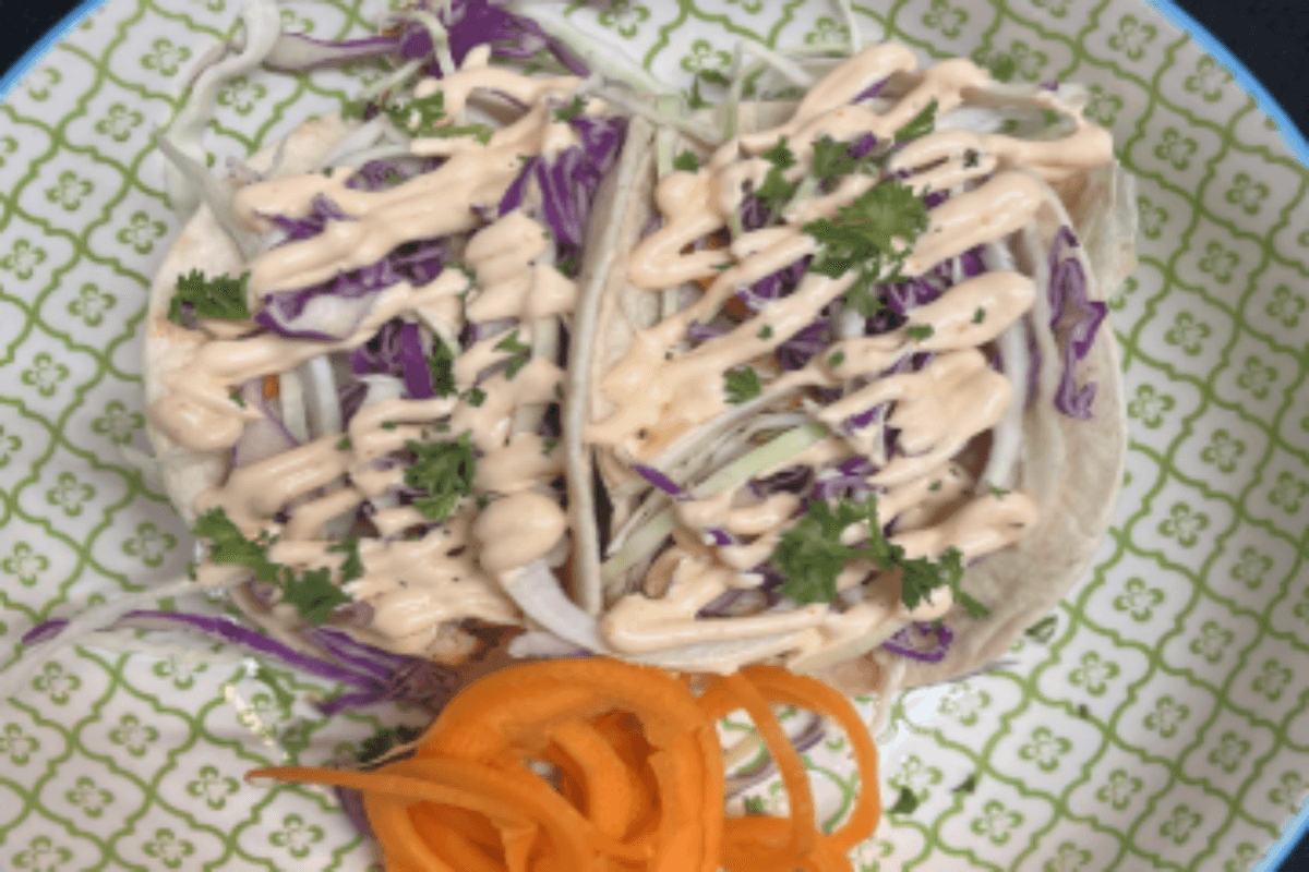 Blackened Cod Tacos (2 pcs)
