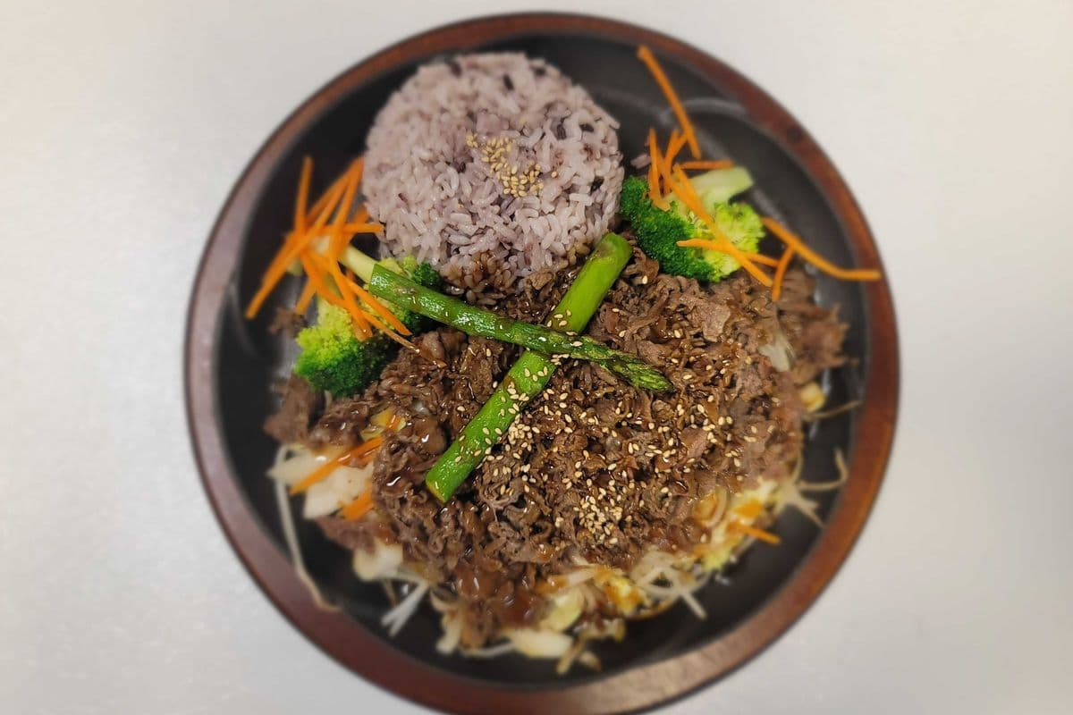 89. Beef Teriyaki and Rice