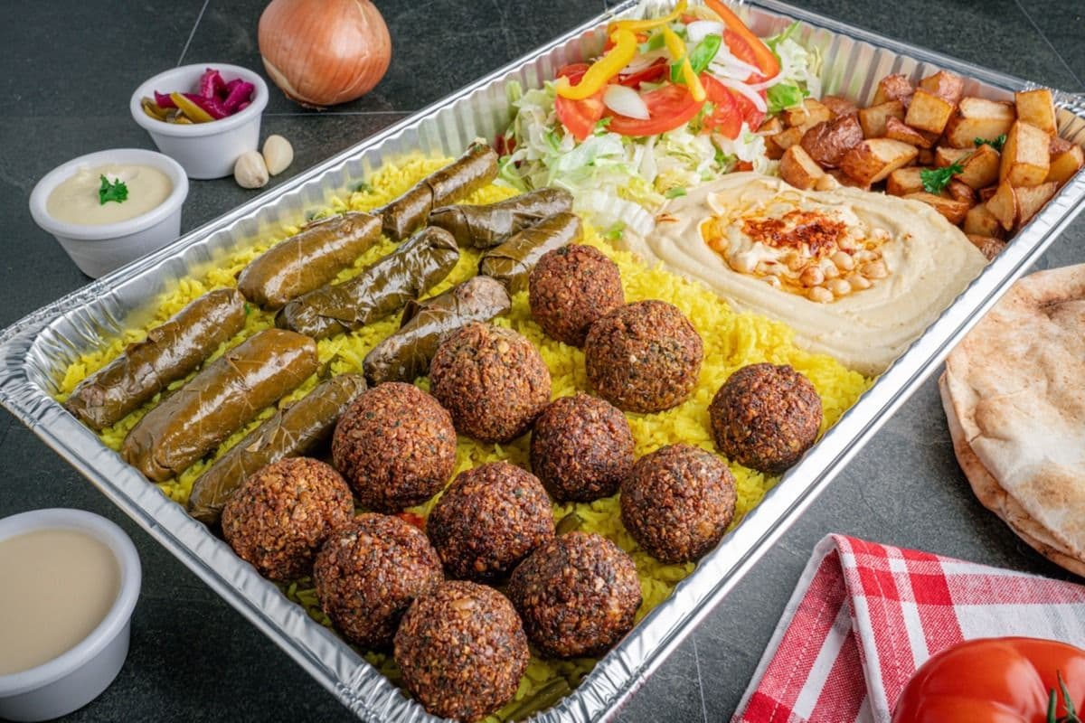 Veggie Family Plate for 4 people