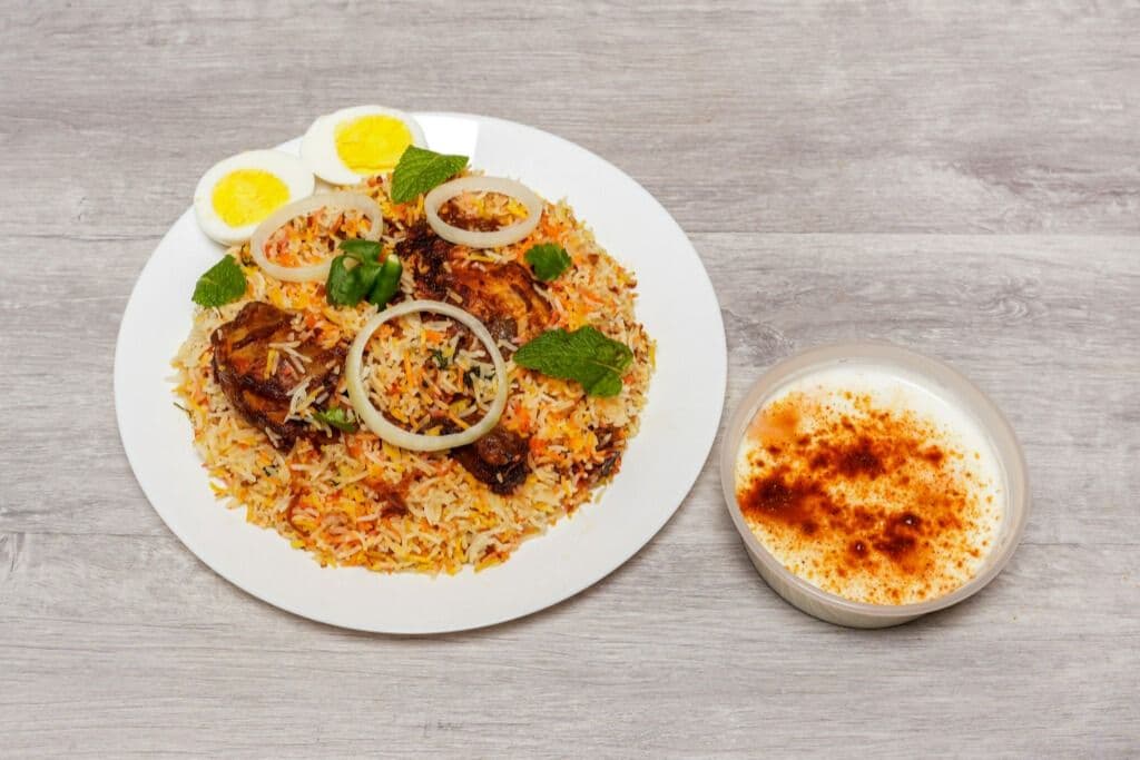 Zesty Chicken Biriyani
