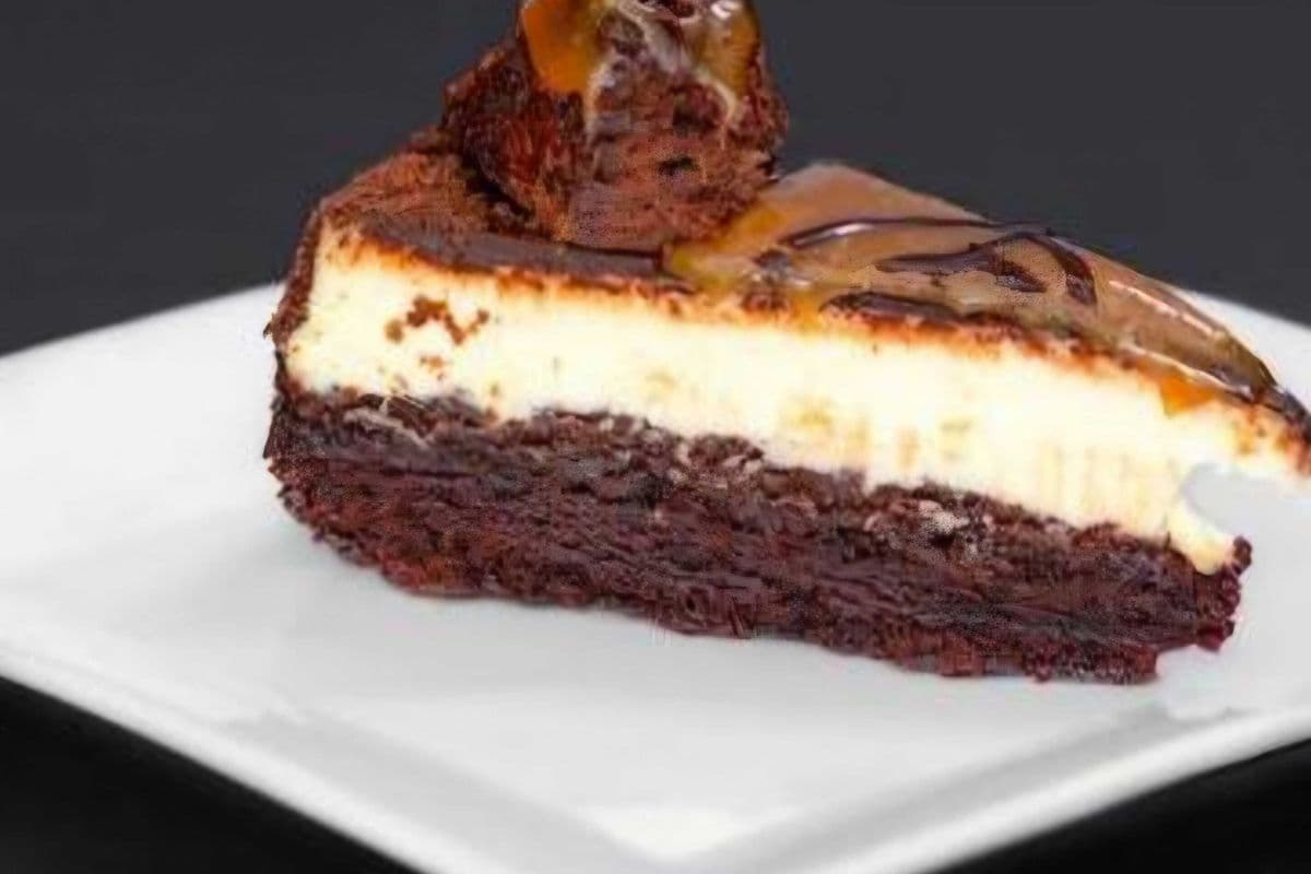 Caramel Brownie Cheesecake