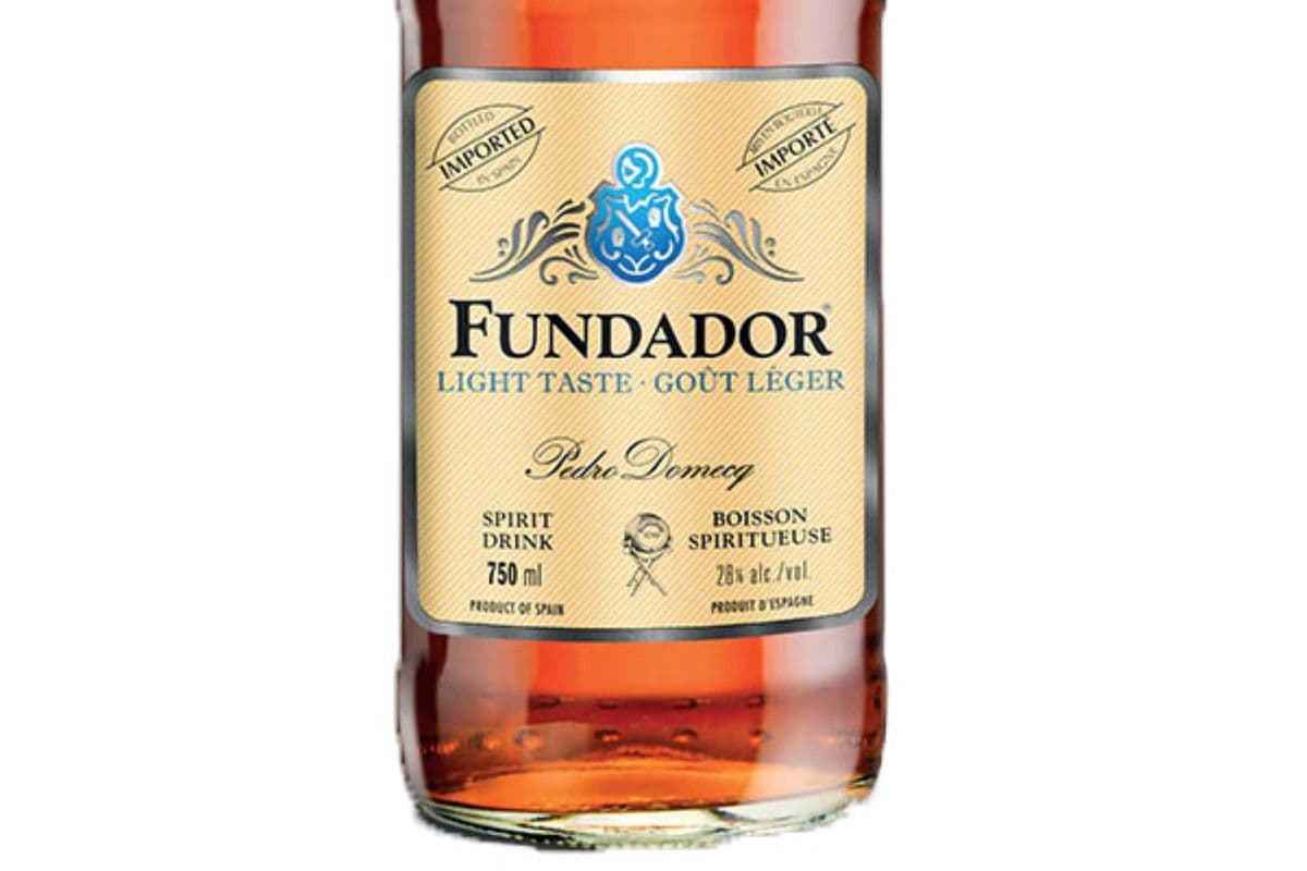 FUNDADOR BRANDY LIGHT (1 x 750ML)