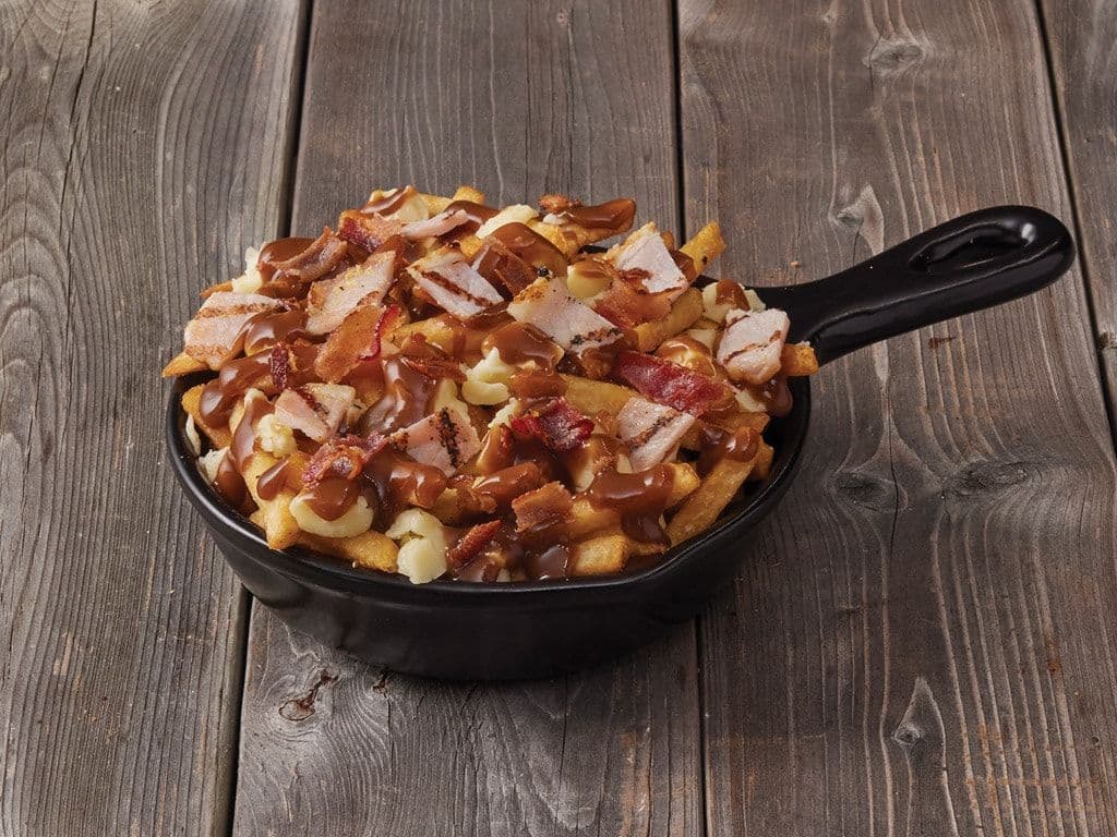 Double Bacon & Cheese Poutine