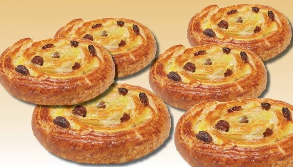 6 Frozen Raisins Rolls