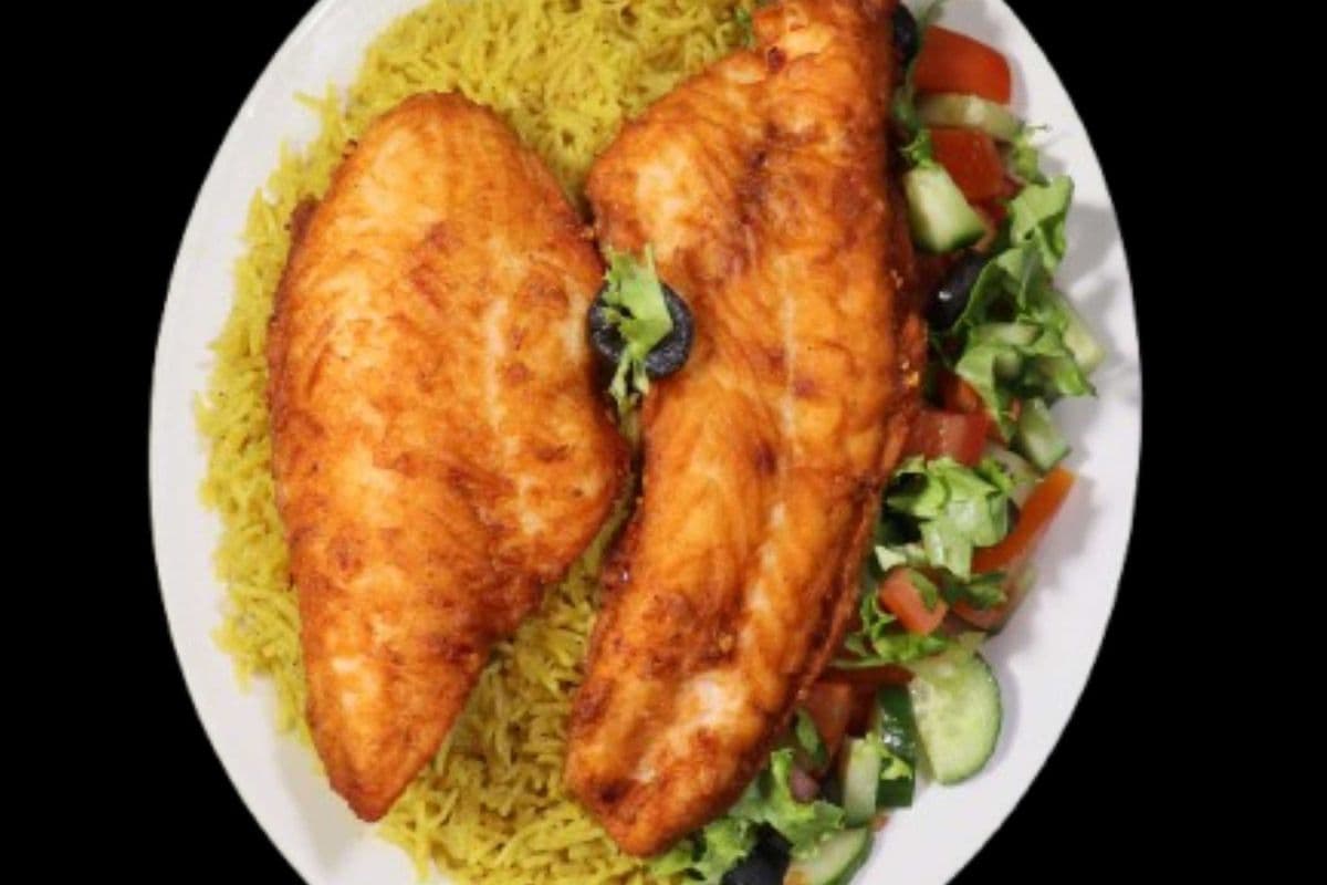 Crispy Fish on the Rice