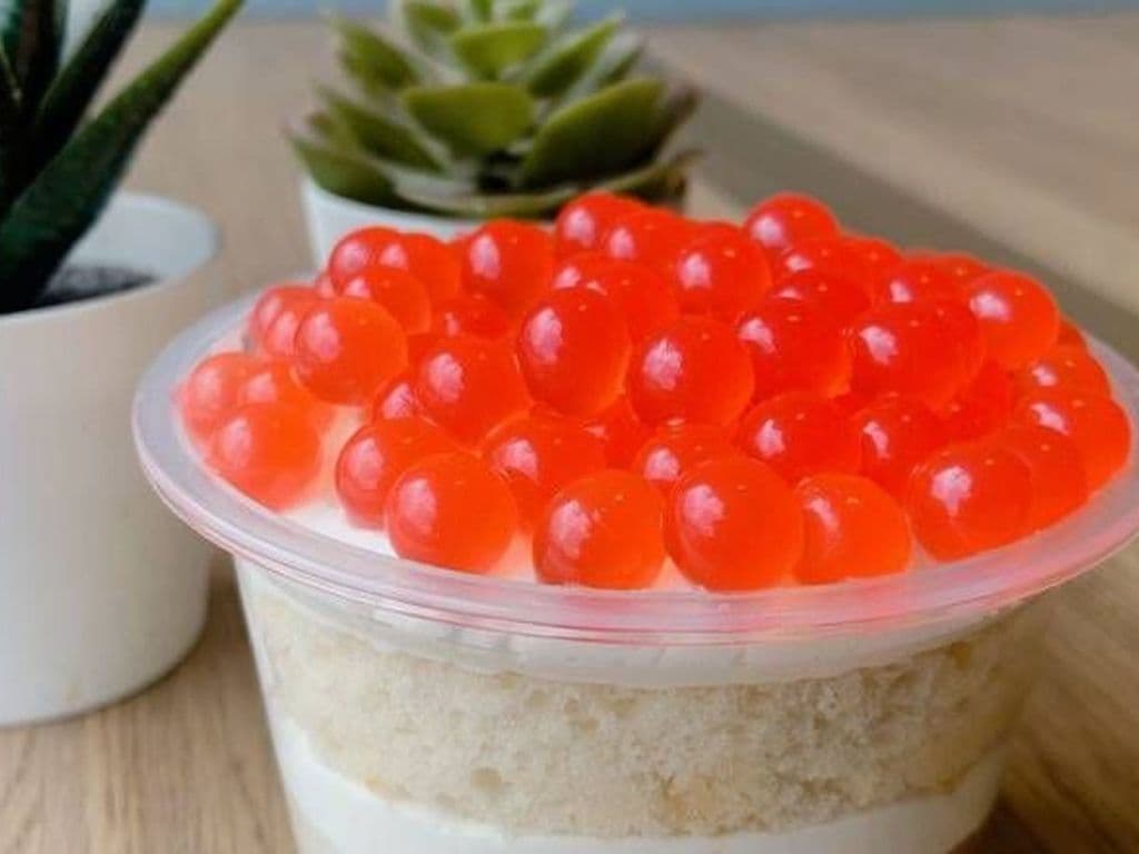 Bubble Sponge Cake