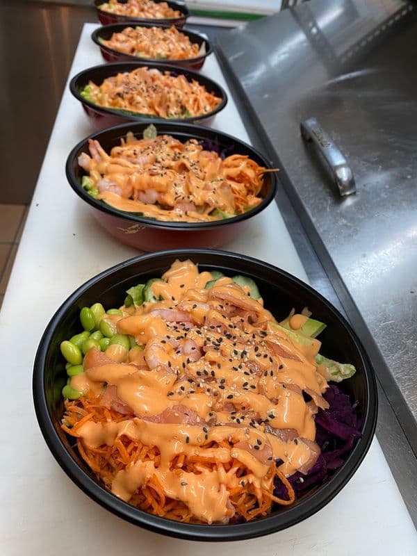 Bol poké au duo-saumon