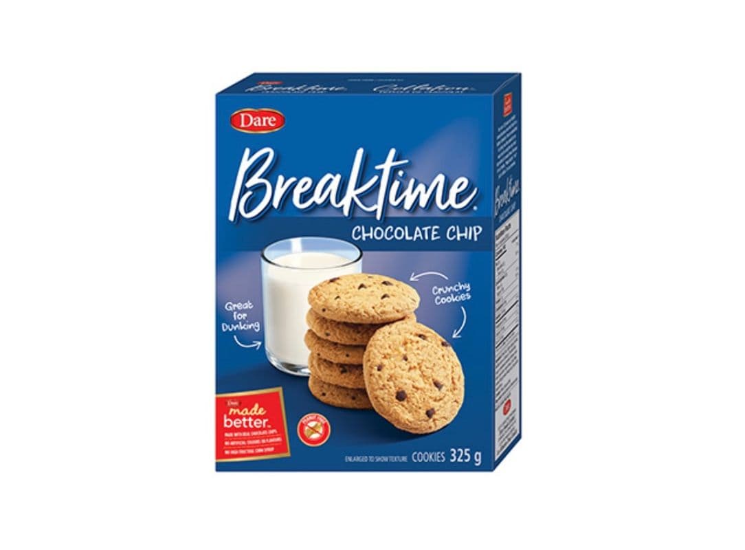 Dare Breaktime Chocolate Chip (325 g) (140 Cal)