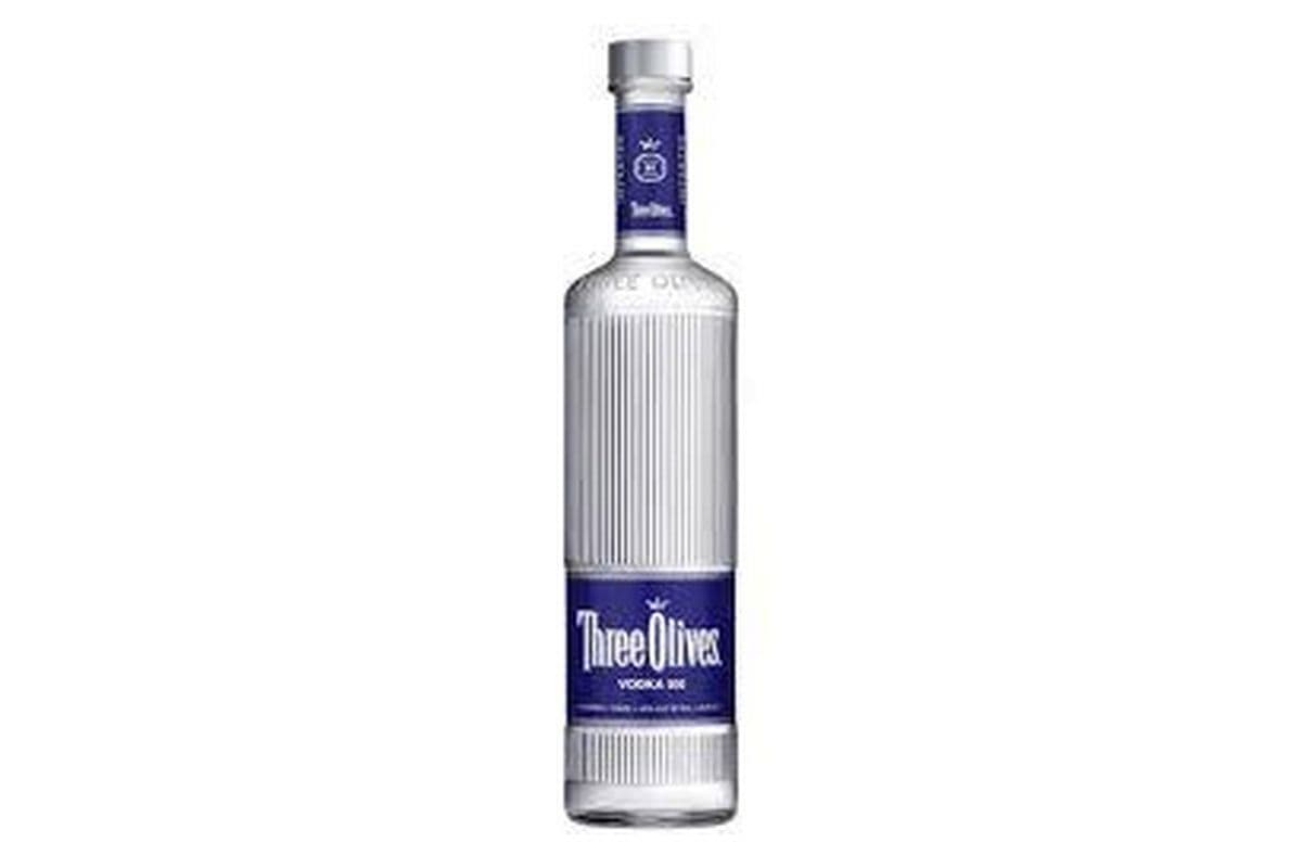 THREE OLIVES VODKA 750ML (1 x 750ML)