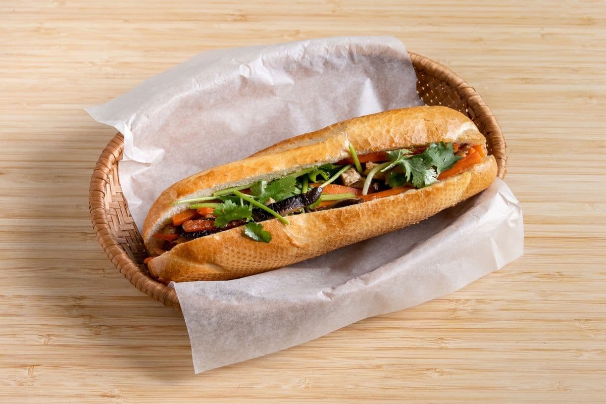 Banh Mi végétarien / Vegetarian Banh Mi