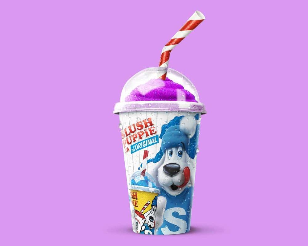 Small Grape Slush Puppie