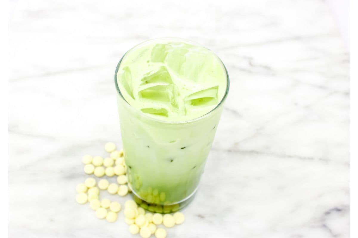 Iced White Matcha